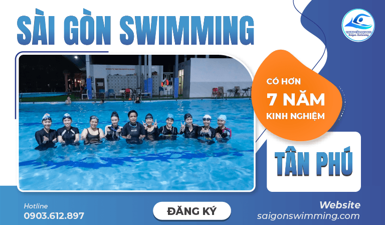 Học bơi tại Tân Phú cùng giáo viên nữ trên 7 năm kinh nghiệm